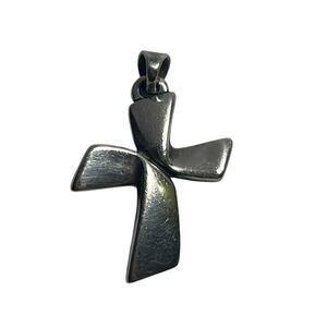 James Avery RETIRED Ribbon Cross Pendant